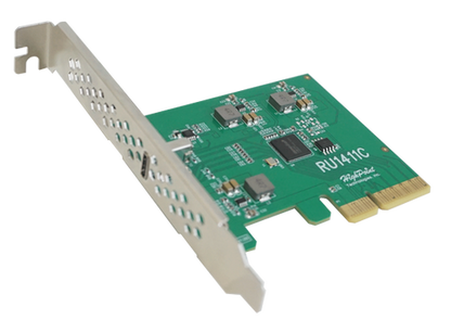 Contrôleur hôte HighPoint RU1411C USB-C 3.2 20 Gbit/s PCIe 3.0 x16