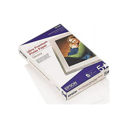 Papier photo glacé EPSON Ultra Premium 4x6, 60 feuilles