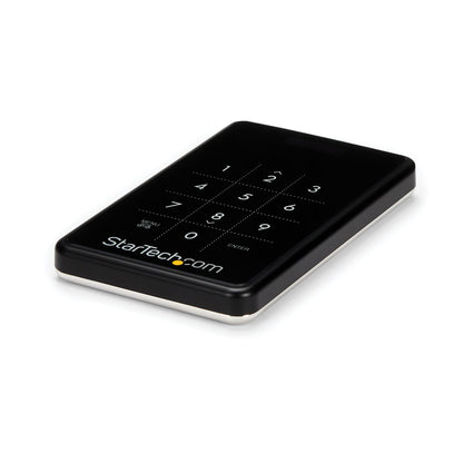 Boîtier biométrique crypté StarTech pour disque dur SATA USB 3.0 2,5 pouces