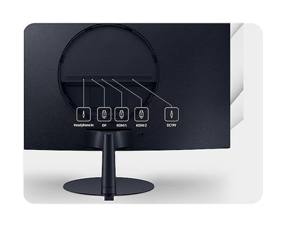 Moniteur incurvé Samsung S27C394EAN 27 pouces FHD, 75 Hz, dalle VA, HDMI/DP