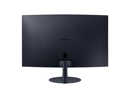 Samsung's S27C394EAN is a curved 27-inch Full HD monitor optimized for immersive viewing and reduced eye strain. Featuring a 1000R curvature and advanced VA technology, it delivers vibrant visuals with 88% DCI-P3 color coverage, 75 Hz refresh rate, and a 3000:1 contrast ratio, all packed in a sleek black casing with VESA mount compatibility.