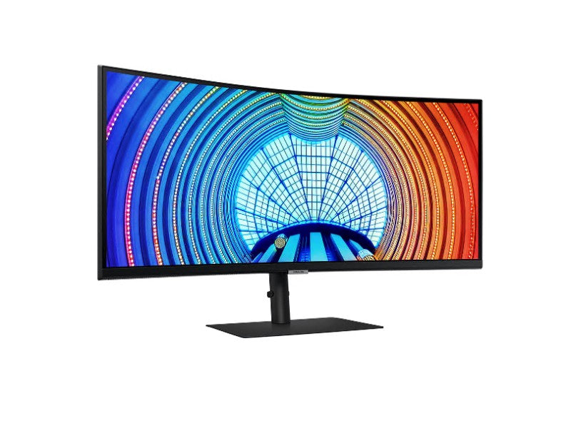 The Samsung ViewFinity S34A654UBN offers a 34-inch ultra-wide curved display with 1000R curvature for immersive viewing. Engineered with VA panel technology, this monitor delivers 3440 x 1440 UW-QHD resolution, 1.07 billion colors, FreeSync support, and a 100 Hz refresh rate for seamless visuals. Ideal for multitasking professionals and gamers alike, it features HDMI, DisplayPort, USB-C with 90W Power Delivery, and integrated USB hub capabilities.