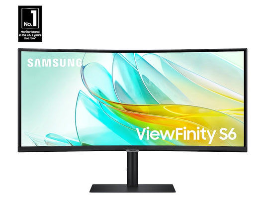 Moniteur LCD WQHD incurvé Samsung S65UC 34 pouces, 3440 x 1440, 100 Hz, sRGB 115 %