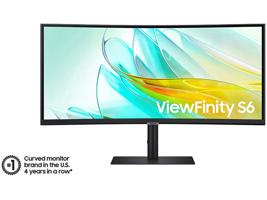 The Samsung S65UC Series 34-inch curved LCD monitor delivers immersive visuals with its ultra-wide WQHD resolution and vibrant sRGB 115% color coverage. Designed for professionals and power users, it features a fast 5ms response time, 100Hz refresh rate, and ergonomic adjustability for enhanced productivity. With built-in speakers, multiple interfaces, and VESA 100x100 mm mounting, this monitor offers an optimized user experience backed by a 3-year warranty.