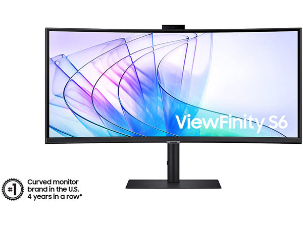 The Samsung S34C654VAN is a 34-inch curved WQHD monitor designed for immersive productivity and entertainment. With a 3440 x 1440 ultrawide resolution, 100Hz refresh rate, HDR support, and a 3000:1 contrast ratio, it delivers exceptional image clarity and viewing comfort. Ideal for multitasking or multimedia use, it also includes HDMI and DisplayPort inputs, a 3-year warranty, and TAA compliance.