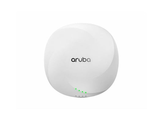 HPE Aruba Networking AP635 (US) Tri Radio 2x2 WiFi 6E Internal Antennas 5-pack Campus Access Point, HPE Aruba limited lifetime hardware warrant. This powerful solution offers more capacity and wider channels with Wi-Fi 6E, making it ideal for demanding campus environments requiring high-speed, multi-band wireless performance.