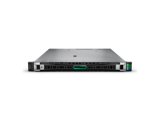 HPE ProLiant DL325 Gen11 is a 1U rack server powered by AMD EPYC processors and built to support DDR5 memory at up to 4800MHz speeds. Designed for enterprise and data center environments, it includes up to 3TB memory capacity, 12 DIMM slots, and HPE iLO remote management for simplified administration. Comes with a 3-year parts, labor, and on-site support service for maximum uptime assurance.