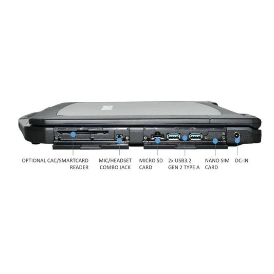 DURABOOK S15 Rugged Laptop, i5-1235U, 16GB RAM, 256GB SSD, Win 11 Pro