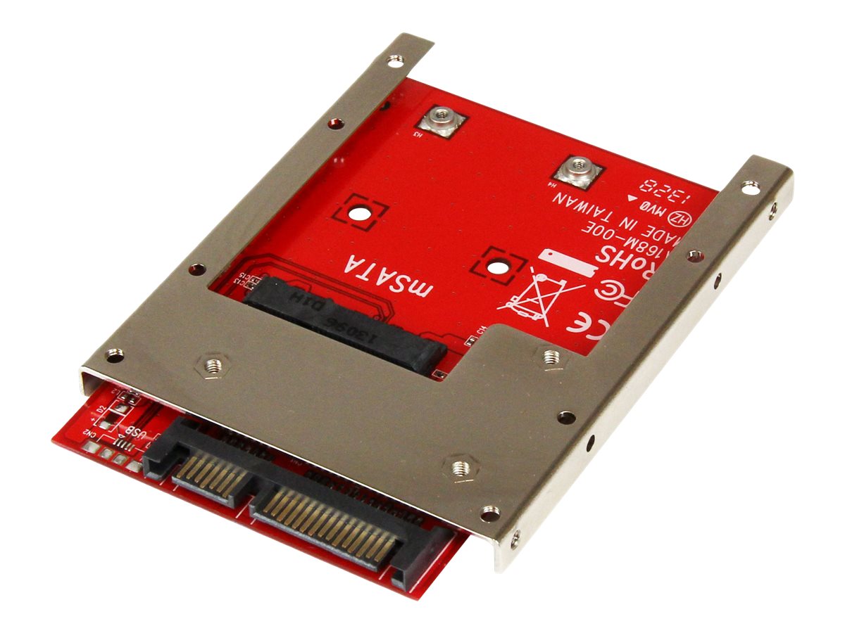 STARTECH mSATA SSD vers 2,5 pouces SATA 6 Gbit/s Adaptateur Convertisseur