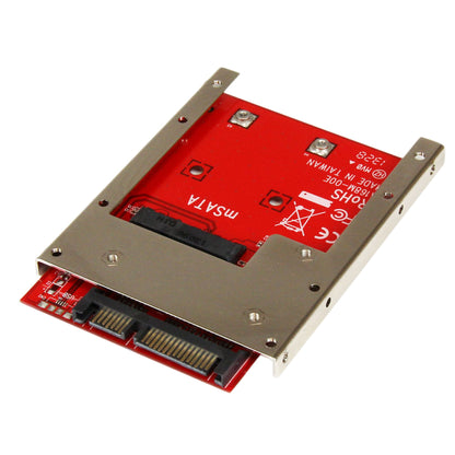 STARTECH mSATA SSD vers 2,5 pouces SATA 6 Gbit/s Adaptateur Convertisseur