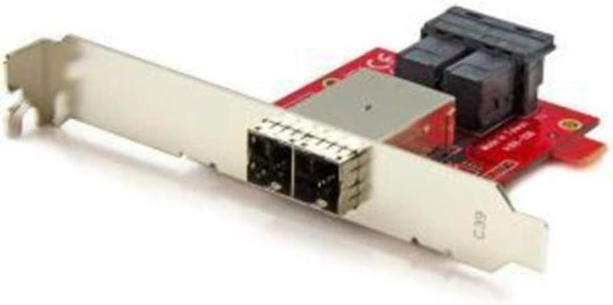 Adaptateur STARTECH Mini-SAS double SFF-8643 vers SFF-8644, 12 Gbit/s