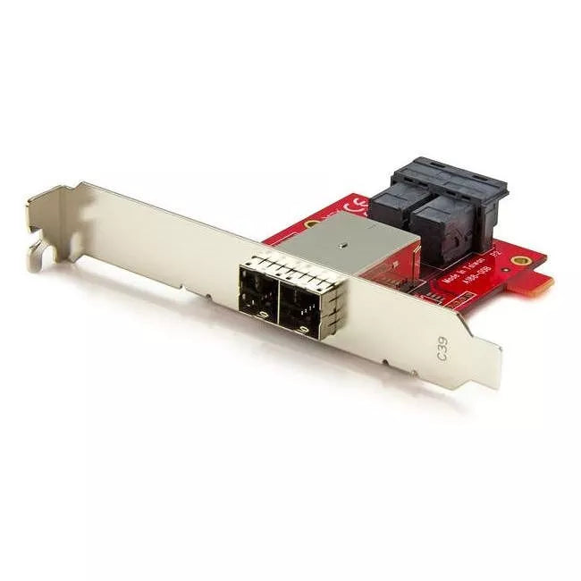 Adaptateur STARTECH Mini-SAS double SFF-8643 vers SFF-8644, 12 Gbit/s