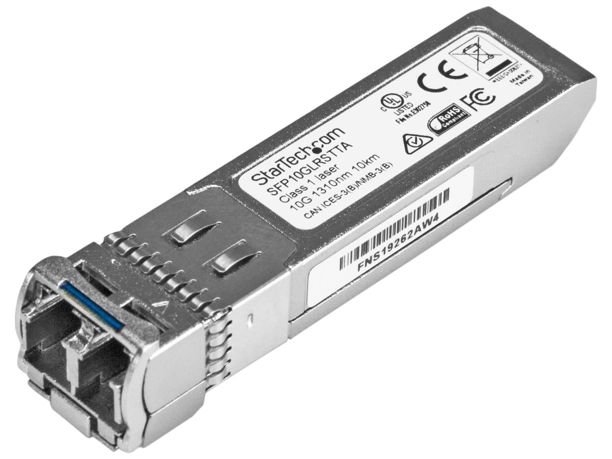 Cisco SFP-10G-LR-S Compatible SFP+ - 10GBASE-LR 10 Gbps - 10GbE Module - 10GE Gigabit Ethernet SFP+ 1310nm - Single Mode (SMF) Transceiver - 10km (6.2mi) - LC Connector DDM - Hot-Swappable   MSA Compliant - Lifetime Warranty