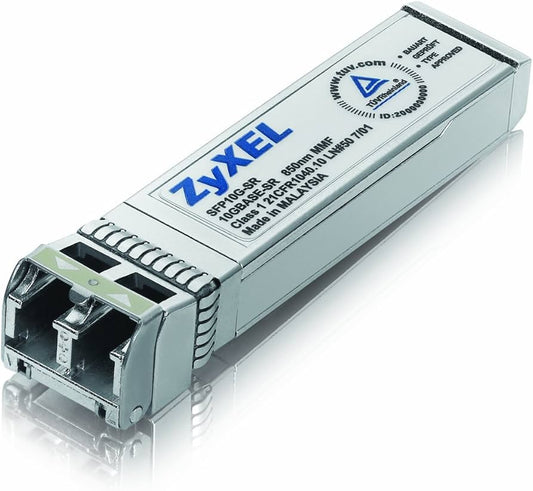 ZYXEL SFP+ 10G SR MMF Optical Transceiver, 850nm, 300m, LC