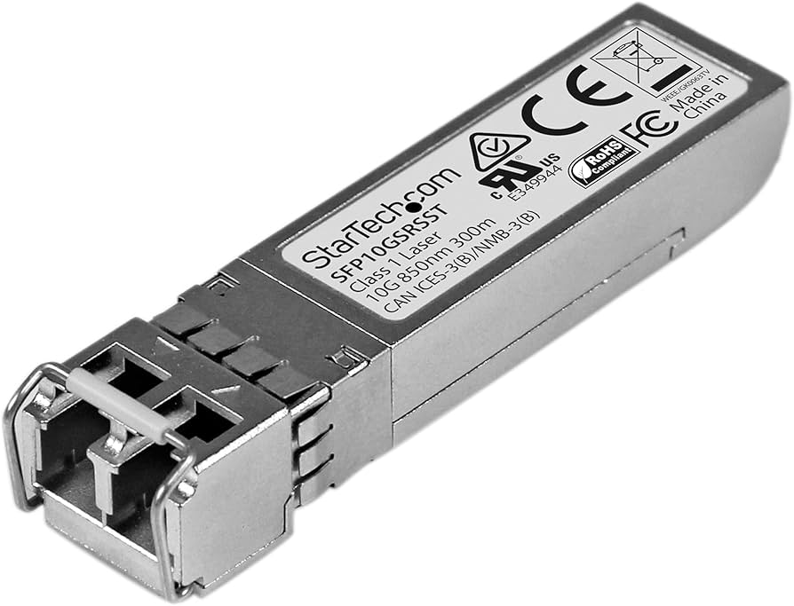 Émetteur-récepteur SFP+ 10 GbE compatible Cisco SFP-10G-SR-S de StarTech, 850 nm MMF, 300 m