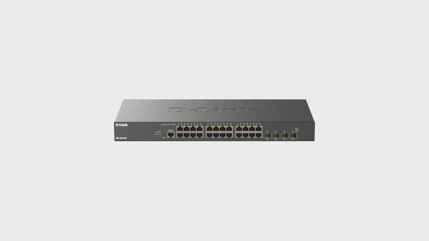 D-LINK DGS-3630-28PC/SI 24-Port L3 PoE Switch with 4 SFP+ Uplinks