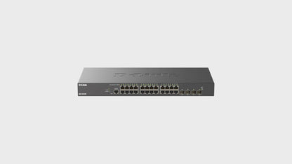 D-LINK DGS-3630-28PC/SI 24-Port L3 PoE Switch with 4 SFP+ Uplinks