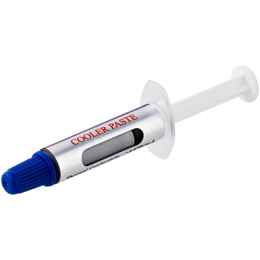 StarTech 1.5g Silver Thermal Paste, 3.195W/m-K, Re-sealable Syringe