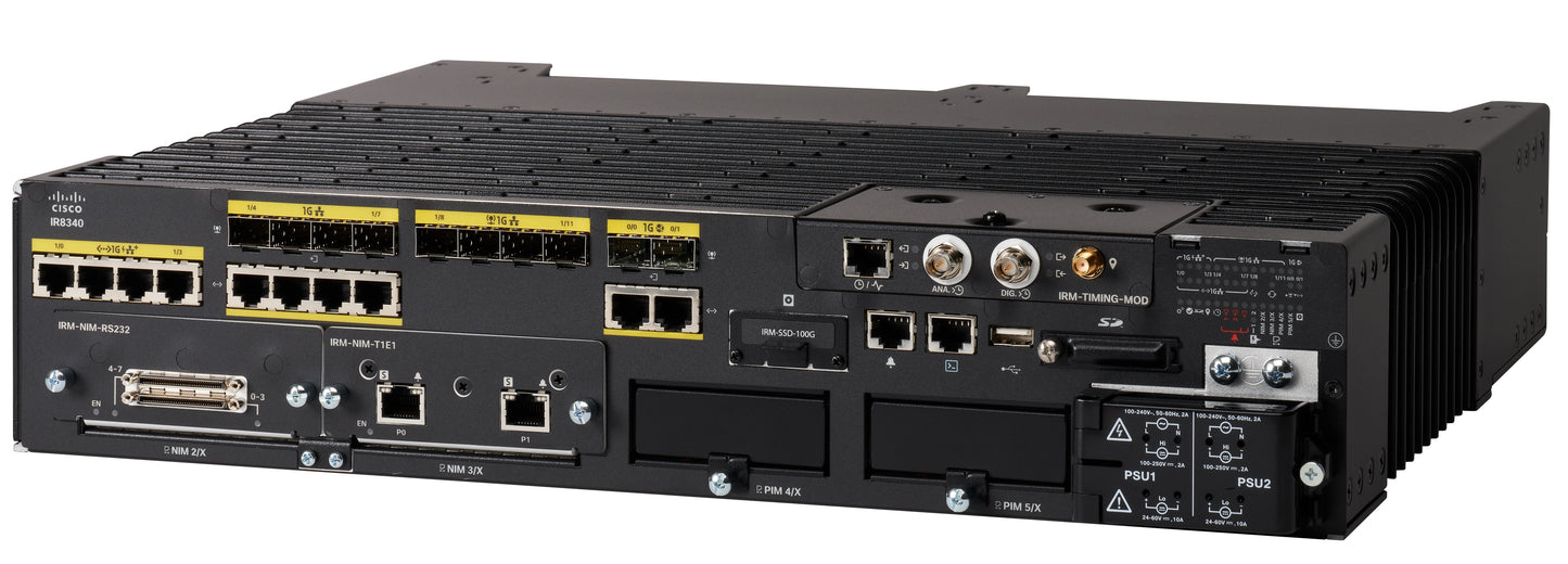 Module Cisco 1G 2xCombo Dual DC renforcé, 1RU, RJ-45/SFP