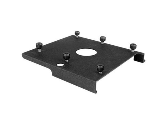 The CHIEF MANUFACTURING SLB027 is a mounting adapter kit designed for the EPSON EMP-S1, offering a secure and compatible solution for installation. Ideal for commercial or professional environments, this TAA-compliant kit is manufactured in the United States, ensuring quality and regulatory compliance. A reliable choice to support AV hardware deployments.