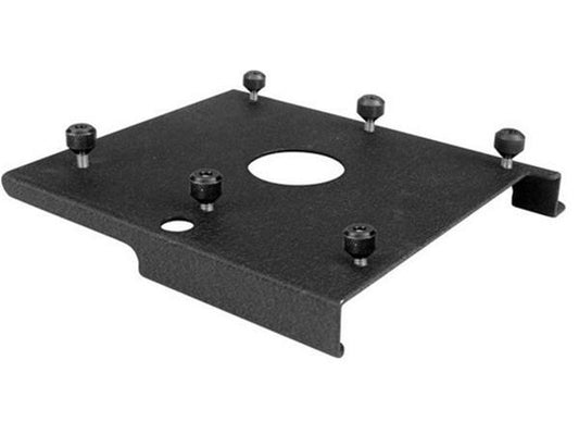 The CHIEF SLB298 is a custom interface bracket designed specifically for RPA projector mounts, providing seamless integration and secure mounting. Built with compatibility and durability in mind, it features a sleek black finish and complies with TAA standards for government and enterprise use. Ideal for integrators and AV professionals seeking a reliable mounting solution.