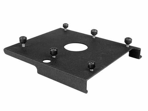 The CHIEF SLB301 is a Custom RPA Interface Bracket designed to provide a tailored fit between select projectors and CHIEF RPA projector mounts. Finished in black, this TAA-compliant bracket ensures secure and stable mounting while integrating seamlessly with AV installations. Compatibility must be verified using MountFinder for the correct model pair.