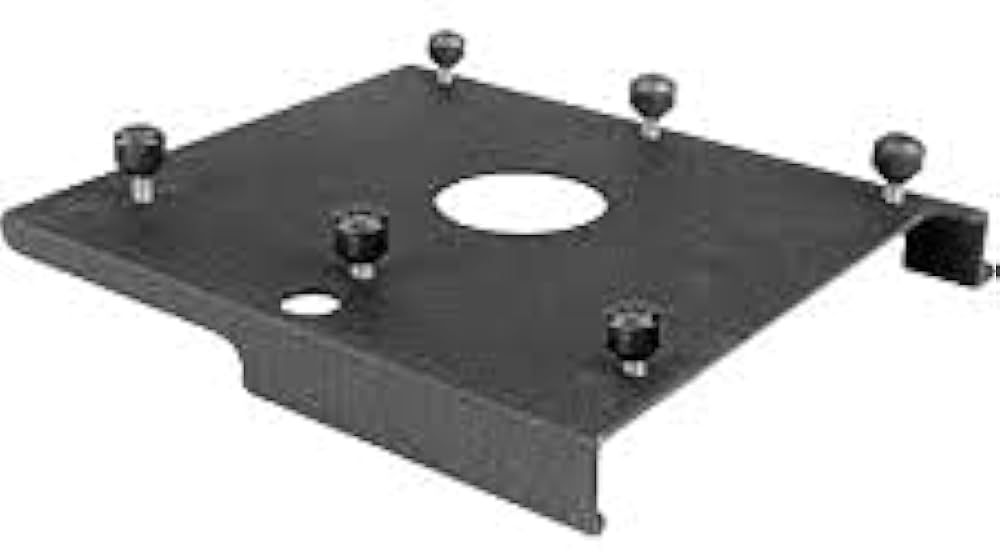 CHIEF SLB343 Custom RPA Interface Bracket, Black