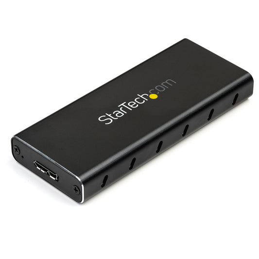 STARTECH M.2 SATA SSD USB 3.1 Enclosure with USB-C - SM21BMU31C3