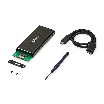 STARTECH M.2 SATA SSD USB 3.1 Enclosure with USB-C - SM21BMU31C3