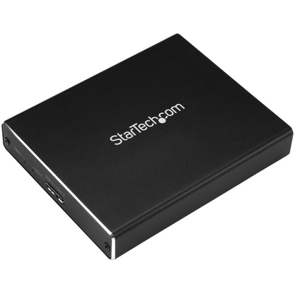 StarTech Dual M.2 SATA SSD Enclosure USB 3.1 Gen 2 RAID – SM22BU31C3R