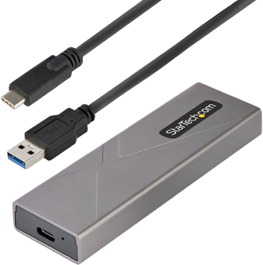 StarTech M.2 PCIe NVMe & SATA SSD USB 3.1 Gen 2 Enclosure