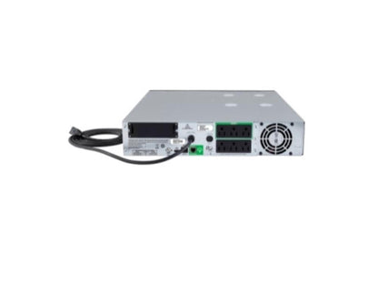 The APC SMART-UPS 1500VA LCD RM 2U offers reliable line-interactive power protection in a space-efficient 2U rackmount form factor. With an output of 1000W/1500VA and six NEMA 5-15R outlets, it maintains critical uptime for IT equipment and servers. ENERGY STAR V2.0 compliance, TAA compliance, and pure sine wave output make it ideal for professional environments.