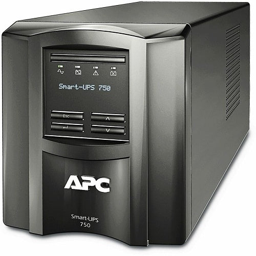 Onduleur APC Smart-UPS 750 VA 120 V embarqué, interactif en ligne (SMT750X93)