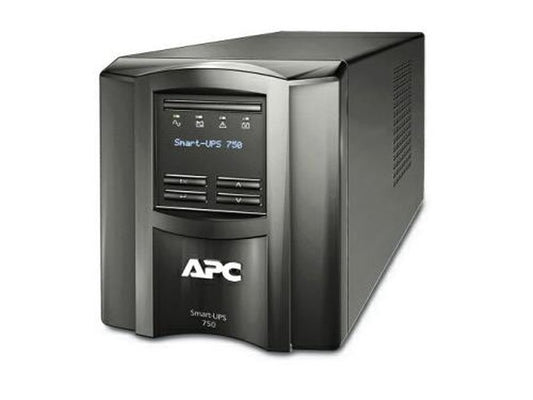 The APC Smart-UPS 750VA 120V SHIPBOARD (SMT750X93) delivers essential power protection with line-interactive technology and robust output of 500W/750VA. Featuring six NEMA 5-15R outlets and a 3-year repair-or-replace service (excluding battery), this UPS is built for mission-critical environments requiring uninterrupted operation and shipboard compliance.