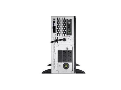 The APC Smart-UPS X 2000VA delivers powerful line-interactive power protection for servers, switches, and network devices with 1800W output capacity and a compact short-depth 4U rack/tower convertible design. It includes TAA compliance, extended runtime options, and versatile NEMA outlet connections, making it ideal for government and enterprise environments. With built-in network management capability and robust construction, this UPS ensures mission-critical uptime where space and efficiency are vital.