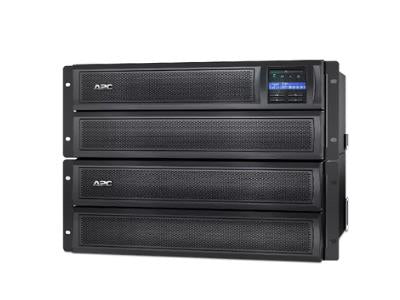 The APC Smart-UPS X 2000VA delivers powerful line-interactive power protection for servers, switches, and network devices with 1800W output capacity and a compact short-depth 4U rack/tower convertible design. It includes TAA compliance, extended runtime options, and versatile NEMA outlet connections, making it ideal for government and enterprise environments. With built-in network management capability and robust construction, this UPS ensures mission-critical uptime where space and efficiency are vital.