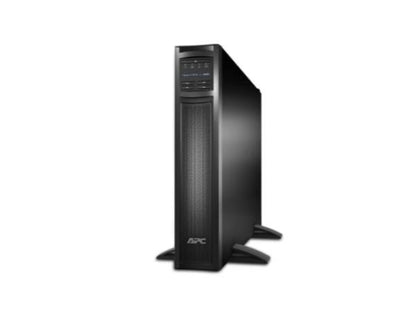 The APC SMART-UPS X 3000VA delivers reliable line-interactive power protection for critical electronic equipment in rack or tower configurations. Featuring a 120V output, high 2700W capacity, and multiple NEMA outlets, this unit meets strict TAA compliance for government use. Designed with extended runtime, LCD display, and a 3-year warranty, it's ideal for mission-critical IT environments.