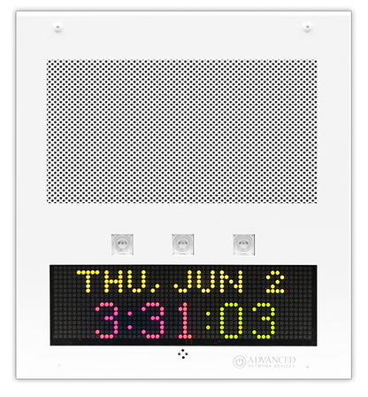 Horloge IP Cisco AND de grande taille avec écran multicolore et haut-parleur de 8 pouces