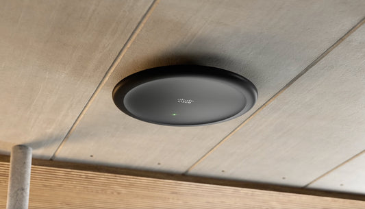 Haut-parleur de plafond IP Cisco rond avec microphone intégré