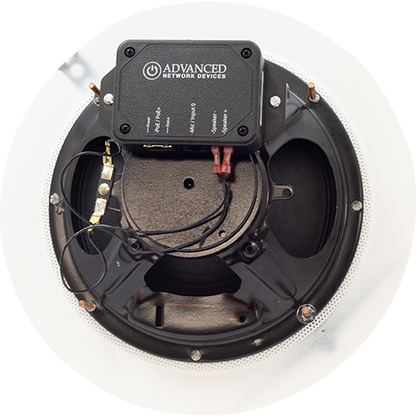 Haut-parleur de plafond IP Cisco rond avec microphone intégré