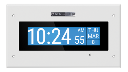 Écran LCD mural CISCO ATLAS IP-DM avec micro, PoE+, blanc