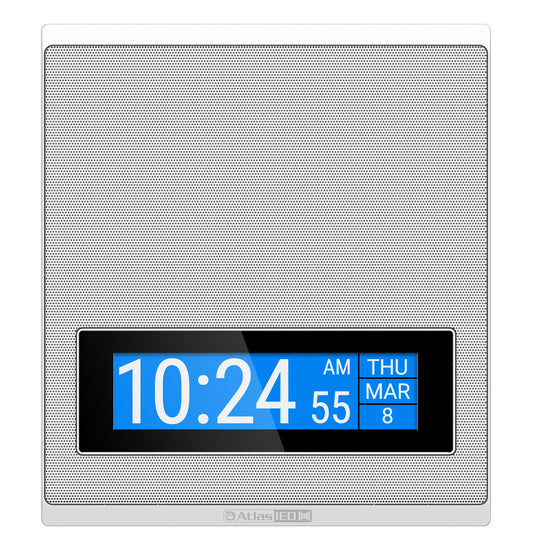 Haut-parleur IP Cisco Atlas PoE+ à montage mural intérieur avec écran LCD