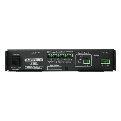 Passerelle IP vers analogique Cisco ATLAS POE+ avec amplificateur et microphone