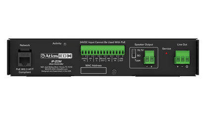 Passerelle IP vers analogique Cisco ATLAS POE+ avec amplificateur et microphone