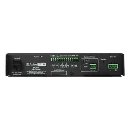 Passerelle IP vers analogique Cisco ATLAS POE+ avec amplificateur et microphone