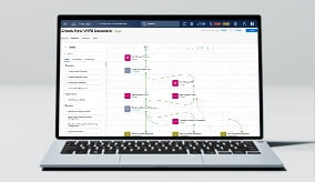 Haut-parleur d'intérieur coudé CISCO ATLAS SEA-I8SC avec boîtier d'horloge