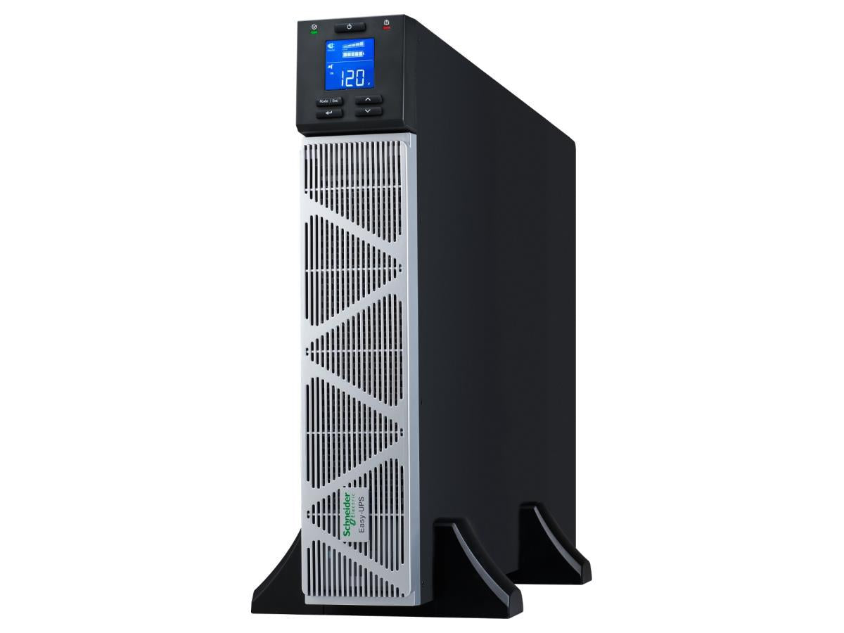 The APC Easy UPS On-Line Lithium-Ion SRVL RT 3000VA 120V with Rail Kit delivers high-performance power protection in a compact, rackmount-ready format. Designed with a 2700W output and lithium-ion battery technology, this UPS ensures long life and reduced maintenance. Ideal for mission-critical infrastructure, it includes a 3-year repair/replacement service for added peace of mind.