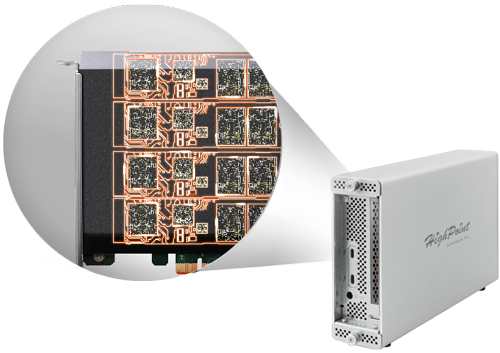 HighPoint SSD6540 PCIe 3.0 x8 4-Bay U.2 NVMe RAID Enclosure