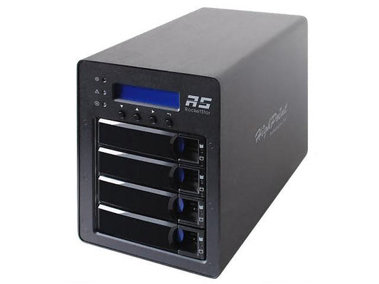 The HighPoint SSD6540 is a high-performance RAID storage enclosure featuring a PCIe 3.0 x8 interface and support for four U.2 NVMe drives. Designed for advanced workstation or enterprise environments, this solution supports RAID levels 0, 1, and 10 and is compatible with Windows, Linux, and macOS platforms. With an integrated 250W power supply, LCD panel, LED indicators, and management over WebGUI and CLI, it balances speed, redundancy, and adaptability for demanding storage applications.
