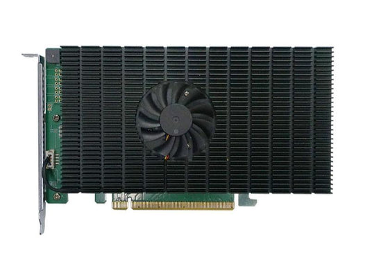 HighPoint’s SSD7505 is a bootable PCIe 4.0 x16 RAID controller engineered for high-speed storage performance. Featuring four M.2 NVMe ports and support for RAID 0, 1, 10, and single-drive modes, it is compatible with Windows, Linux, and MacOS environments. Ideal for data-intensive tasks, it offers comprehensive RAID management through WebGUI, CLI, BIOS, and UEFI.